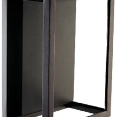 Applique LED SG Fagernes 9W 270lm 2700K IP44 REG 160×100×224mm nero 