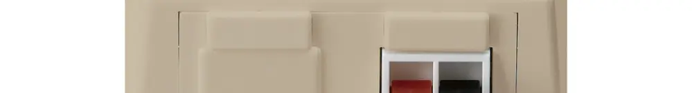 UP-Audiodose kallysto 1×beige Klemmanschluss für 1 Lautsprecher 