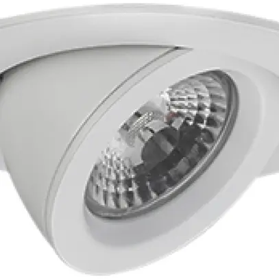Downlight LED INC Brumberg 13W 350mA 3000K 1320lm Ø105mm blanc 
