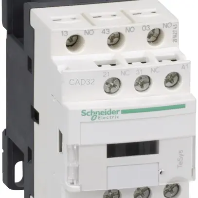 Contattore ausiliare Schneider Electric CAD32P7 230V 50/60Hz 3Ch+2R TeSys 