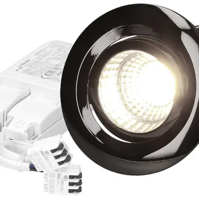 Spot LED INS MH MOVE 10.5W 960lm 3000K IP44 MB REG DALI Ø68mm antracite 