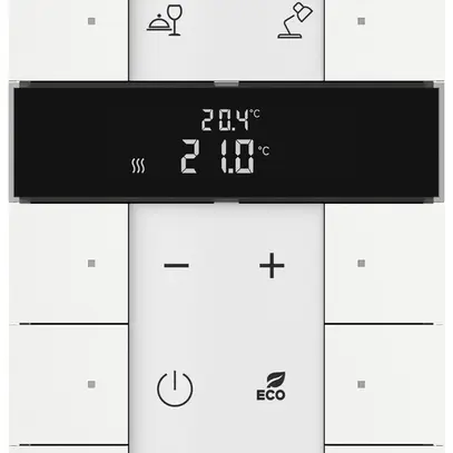 Modulo di comando ABB-free@home SBR-F-10.0.1, RTR 10 tasti bianco opaco 