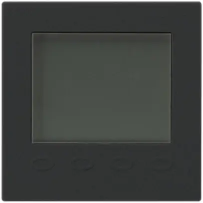 Termostato ambiente Hager kallysto A con display nero 