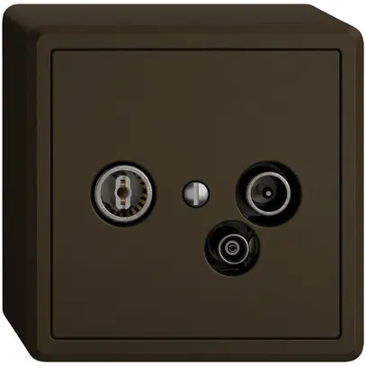 Prise antenne AP TV-R-données EDIZIO.liv SNAPFIX® 23dB br 