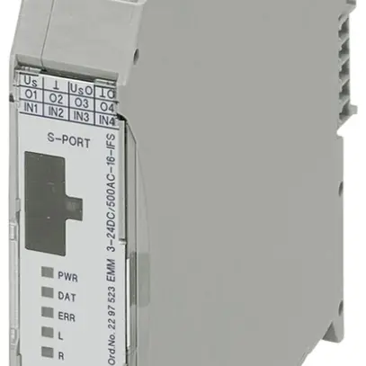 Gestion des paramètres moteur PX EMM 3- 24DC/500AC-16-IFS 