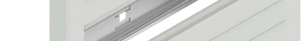 Sistema modulare Guida DIN SE con coperchio 3 file 