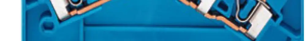 Morsetto di passaggio WAGO 3L 2.5mm² blu 