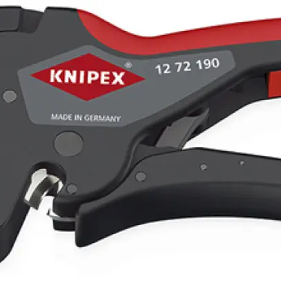 Pinza spellafili KNIPEX NexStrip 0.03…10mm² 190×17×110mm 170g 