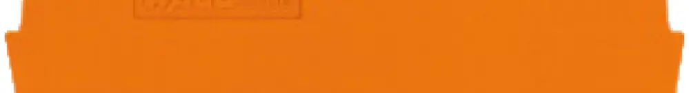 Paroi de fermetur.WAGO TopJob-S orange 2P pour série 2016 