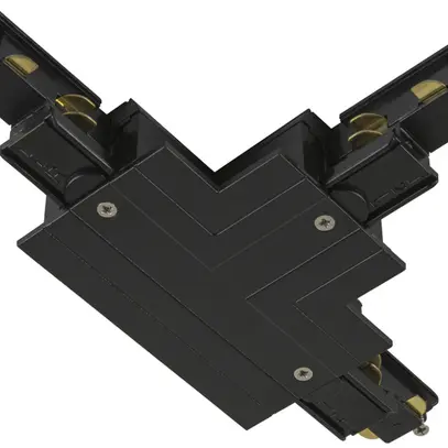 Raccordo a T SLV S-TRACK DALI 5 poli messa a terra esterno sinistra nero 