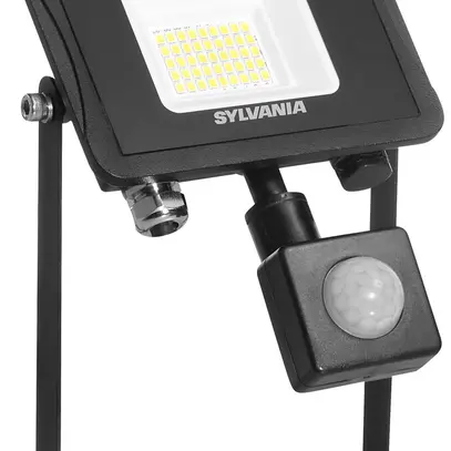 Proiettore LED Sylvania START FLOOD PIR 27W 3000lm 830 IP65 110° 190×125mm nero 