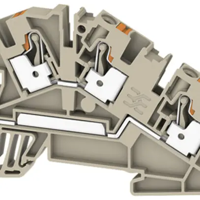 Morsetto d'installazione Weidmüller AITB 4 BB L-L PUSH IN 2 piani 