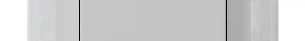 Interrupteur ENC kallysto 3/1L gris clair avec plaque de fixation 