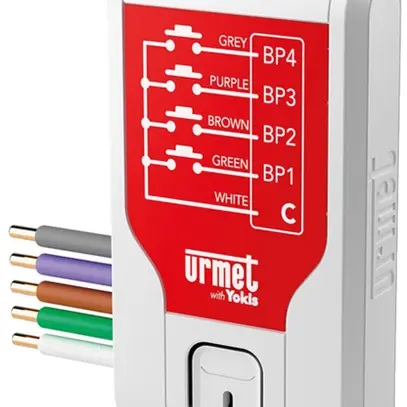 Ingresso binario RF INS Urmet E4BP-UP 4×ingr Zigbee 3V DC 