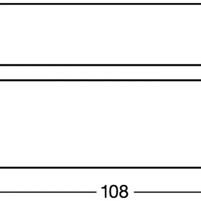 Commande de luminaires INC DALIeco BT RTC control, 108×30×21mm 