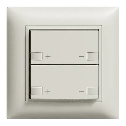 Variatore INC ZEP 2c/2t staz. centrale/secondaria EDIZIOdue grigio chiaro 