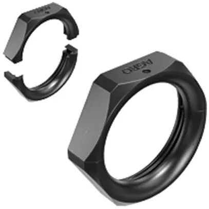 Protège-arête AGRO M20 six pans matière synthétique noir 