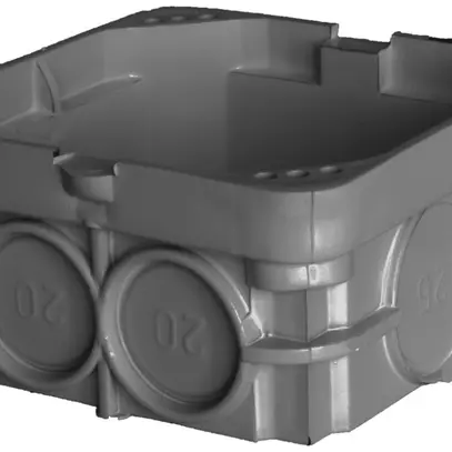 Boîte ENC Ammer grd.I gris TFC 850°C 60×60×35mm 