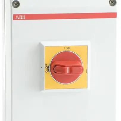 Interrupteur de sécurité AP ABB 3 pôles 30A 400V gris clair/ro/jaune 