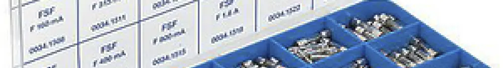 Assortimento di fusibili rapidi, grande capacità di interruzione (H) 