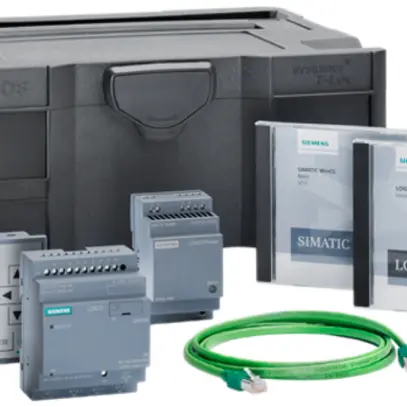 Kit de démarrage Siemens LOGO 8 12/24RCEO, avec afficheur de texte 