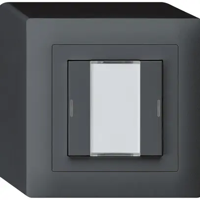 Tasto AP kallysto KNX 2×antracite LED RGB s/e-link 