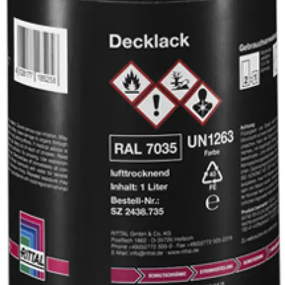 Lacca Rittal SZ 2438.735 contenuto 1000ml lattina colore grigio 