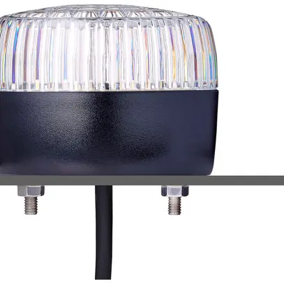 LED-Blinkleuchte Auer Signal PCL.024.37 24VUC, klar 