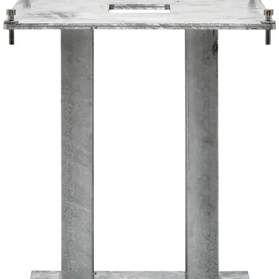 Sockel Siedle rostfreier Stahl Edelstahl 458×500×458mm 