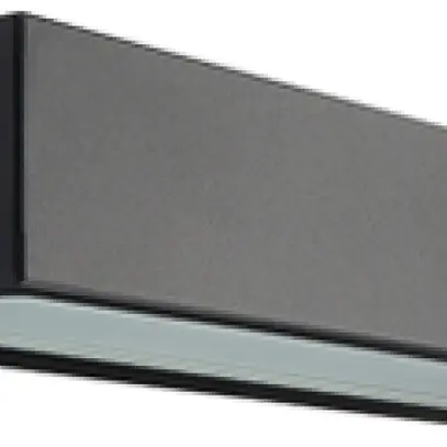 Applique LED SG Edge 7W 570lm 830 IP65 REG diretto 320×103mm nero 