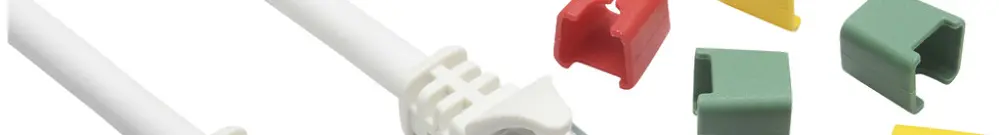 Câble patch RJ45 Ceconet Round, cat.6A U/UTP, rond, codable, blanc, 3m 
