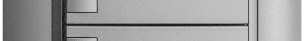 Pulsante univ. INC 4×1t mors. innest. EDIZIOdue silver, senza LED 