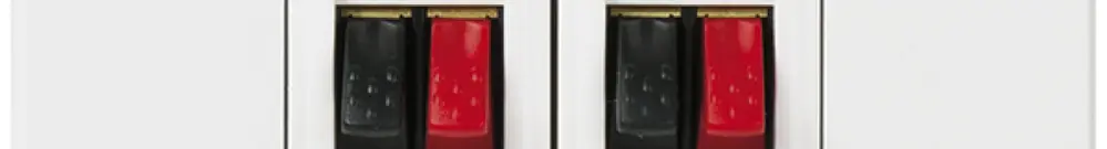 Presa altoparlante INC ATO bianco doppio 2 moduli 