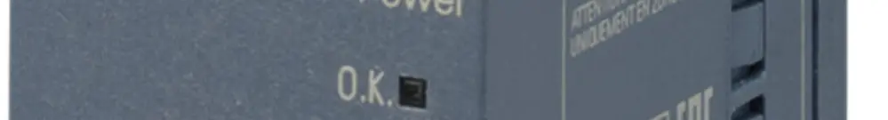 Alimentation Siemens LOGO!POWER, IN:100…240VAC, OUT:15VDC/1.9A, 2UM 