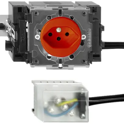 Presa INS FH T13 L3 arancione 49…69mm per cavo piatto Powerbus 