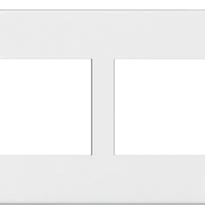 Intestazione INC Legrand Arteor 1×2, orizzontale, bianco 