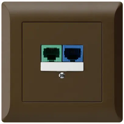 Scatola INC DSL kallysto.line 2×RJ45 marrone 
