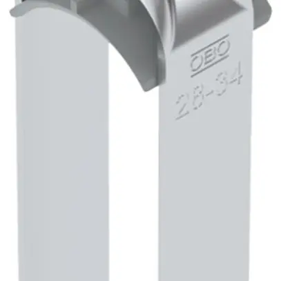 Brida rapida BET 2056 piede a H materia sintetica 28…34mm 3×cavo alluminio 