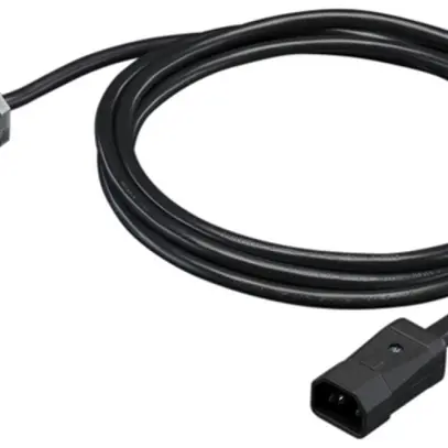 Cavo di raccordo Rittal DK 7856.027 C14/WAGO X-COM 230V 3P 10A PVC nero 3m 