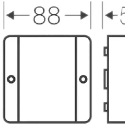 Scatola di derivazione AP Hensel DP9020 