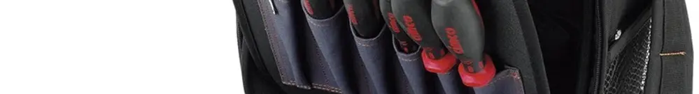Sac à dos à outils avec 13 outils 