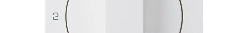 Interruttore rotativo INC kallysto 5/1L bianco 