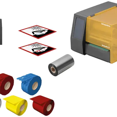 Jeu d'imprimante à transfert thermique WM WCH MULTIMARK SET L 300dpi 