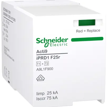 Modulo ad innesto Acti9 iPRD F25r 1P 25kA 240V TN-C TN-S TT 2UM 