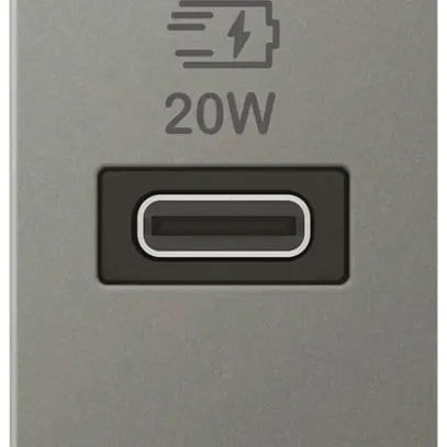 Presa di carica USB INS Mosaic 1×USB-C magnesio 