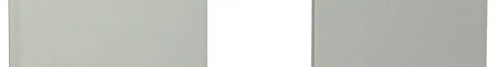 Cadre de recouvrement LINEA 5000 1×3 vertical 418×405mm aluminium 