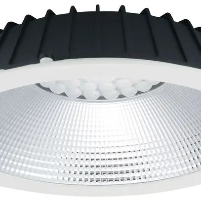 Downlight LED Sylvania Insaver Slim IP44 UGR19 24W 3050lm 840 70° Ø240mm 