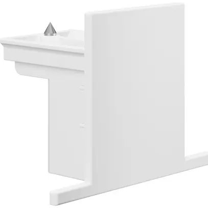 Cappa terminale Sylvania OneTrack materiale sintetico 52mm×37.8mm bianco 