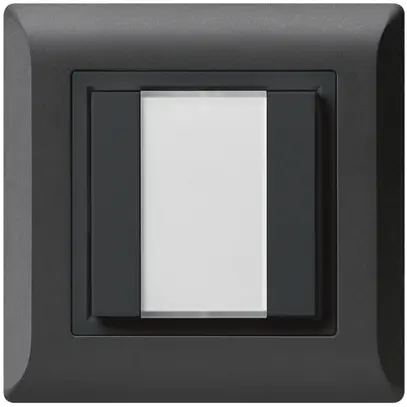 Pulsante multifunzionale INC kallysto.line KNX RF 2×nero 