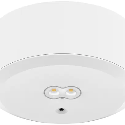 Lampada di emergenza LED AP DOTLUX EXITtop Ø140mm 3h bianco 